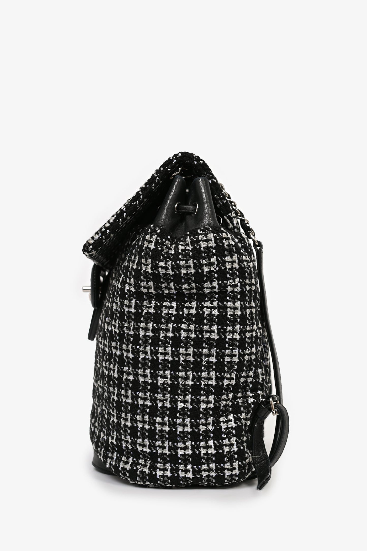 Chanel™ Black/Silver Tweed 'Urban Spirit' Backpack