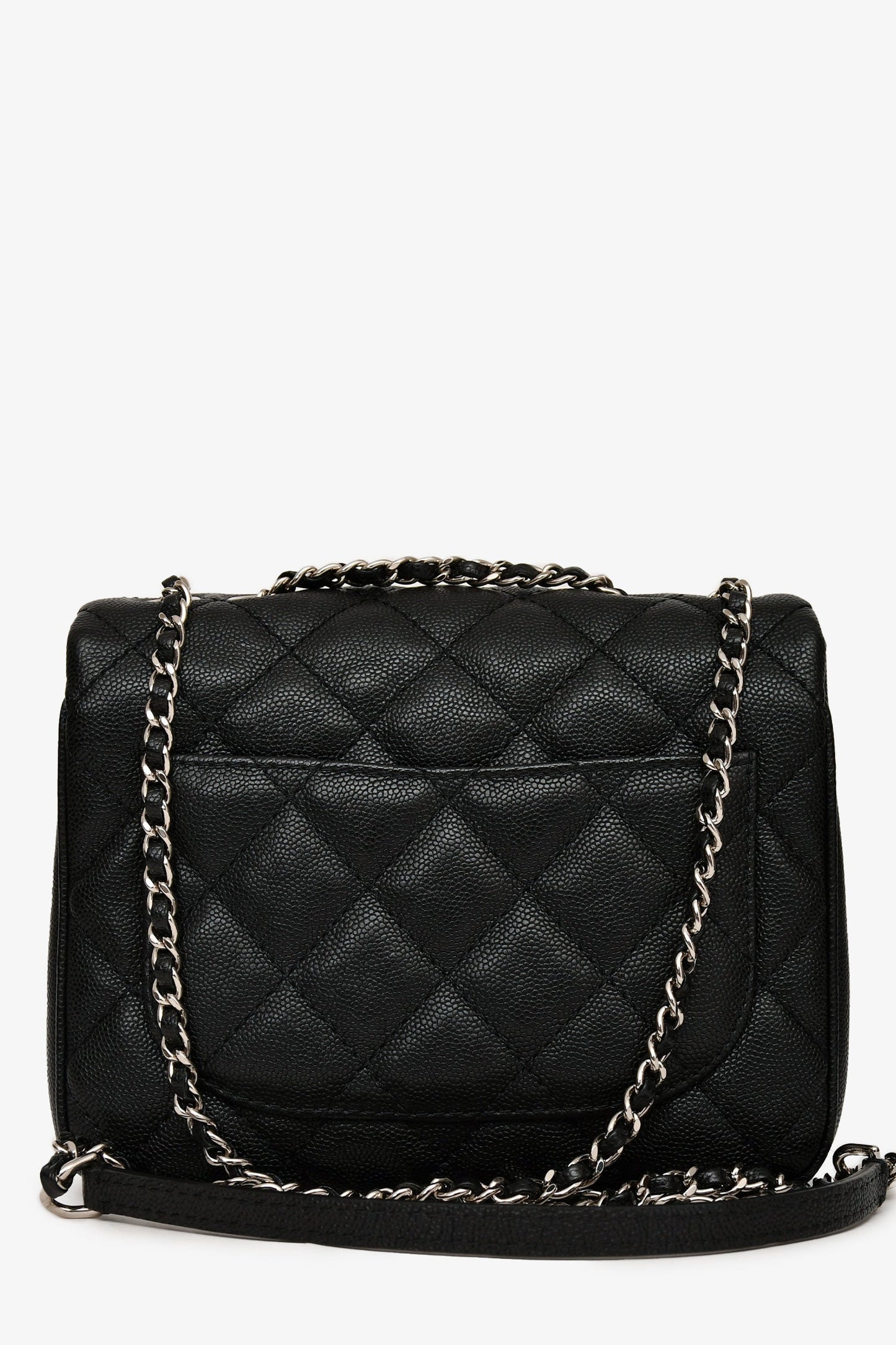 Chaneltm 2018 Black Caviar Small Urban Companion Bag
