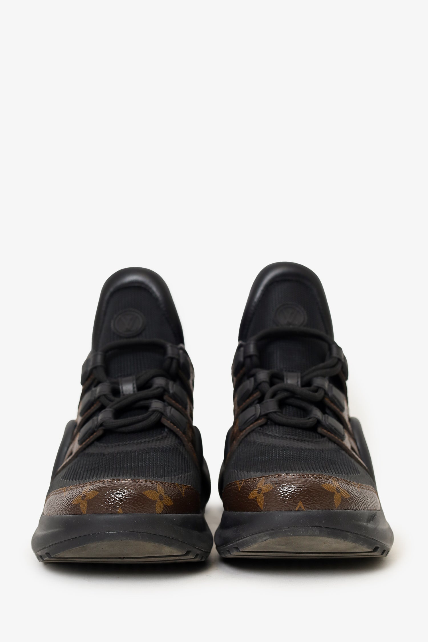 Louis Vuitton Black/Monogram Archlite Sneakers Size 39