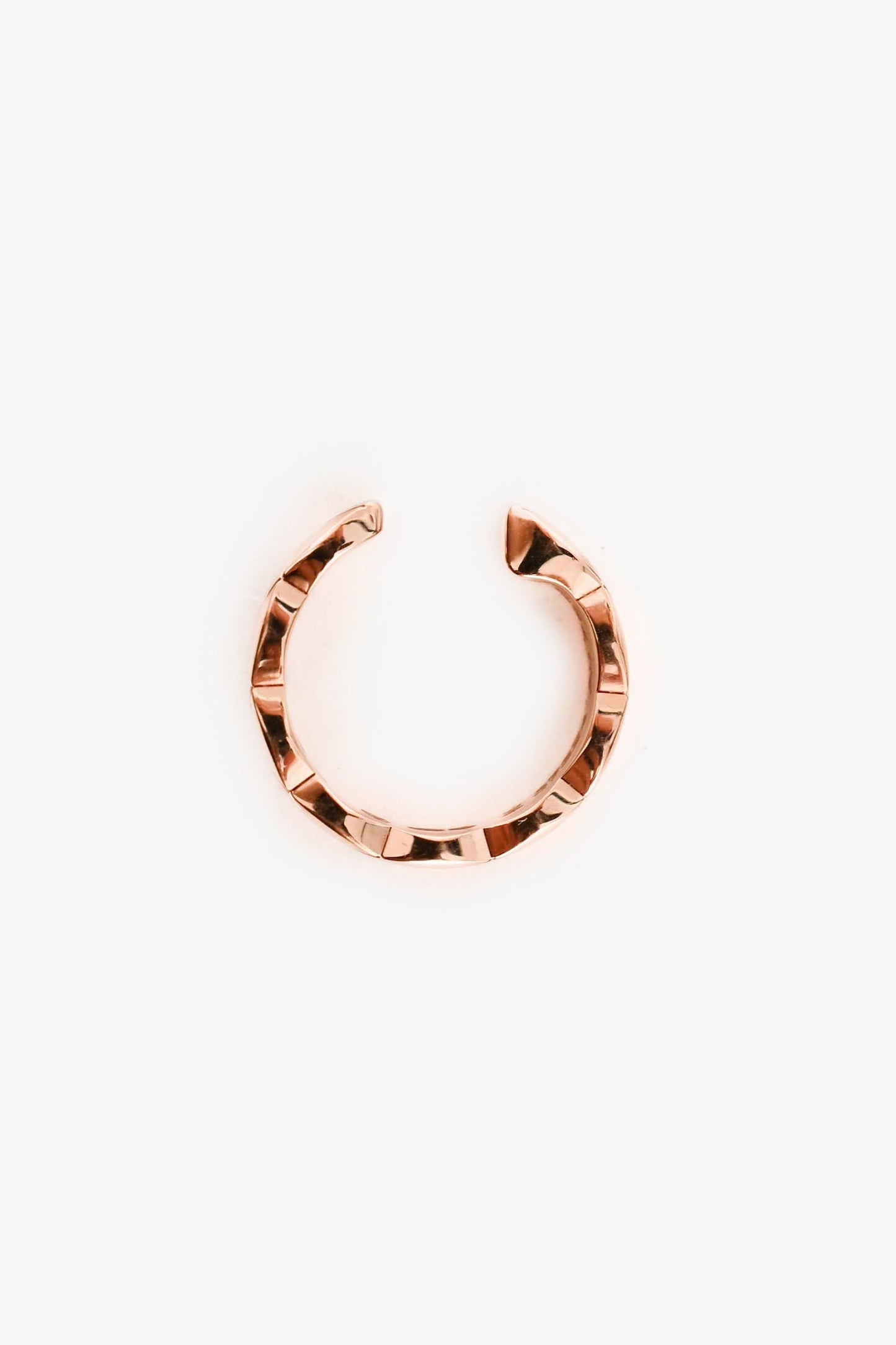 Chanel™ 18K Rose Gold Coco Crush Single Ear Cuff