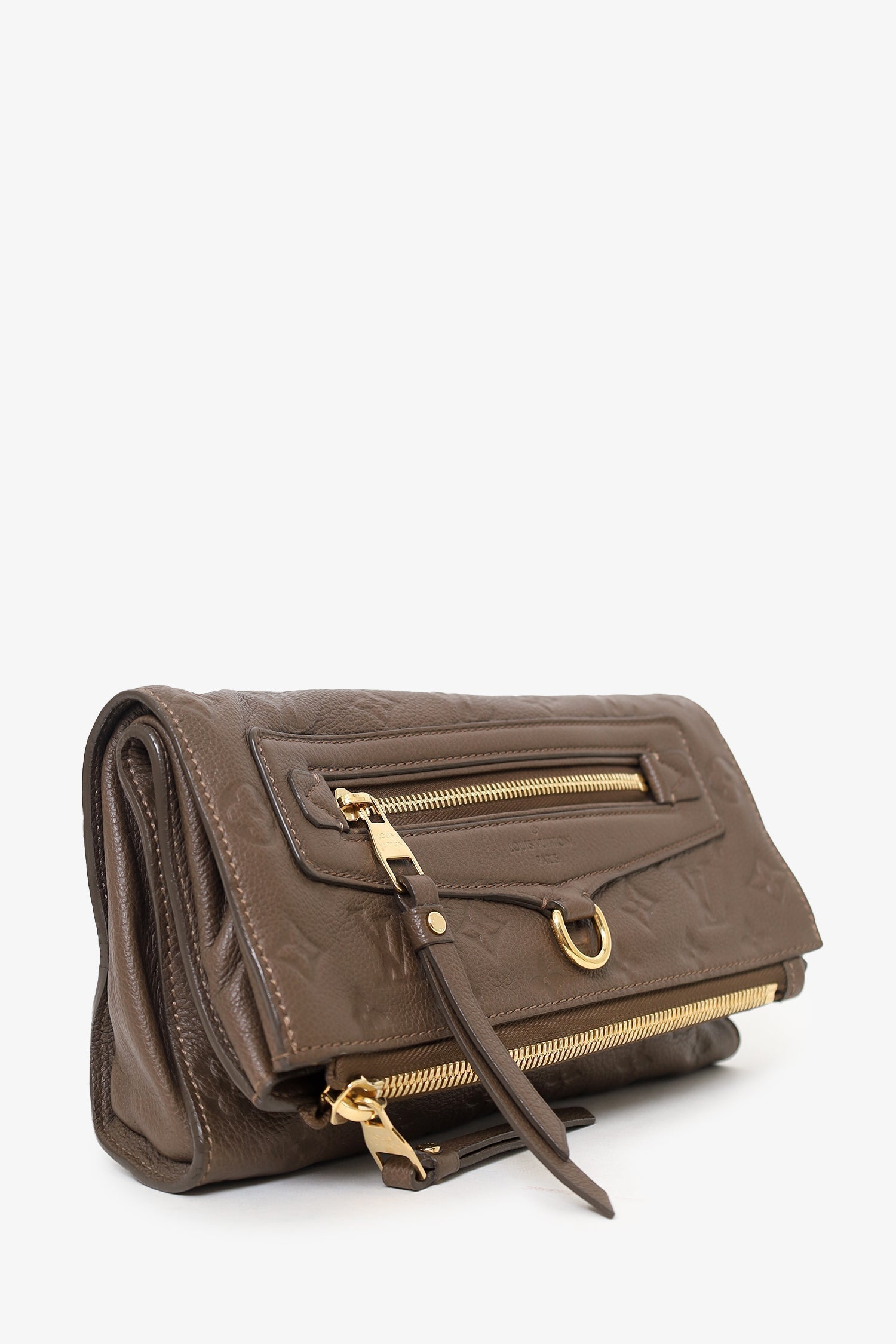 Louis Vuitton Brown Monogram Empreinte Pétillante Clutch