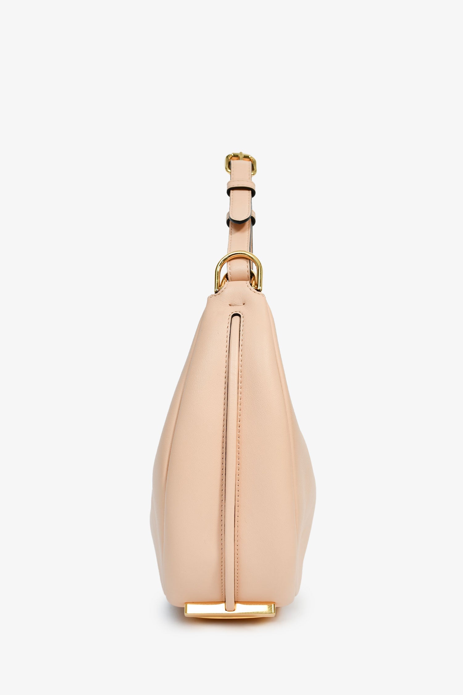 Fendi Peach graphy Shoulder Bag Leather