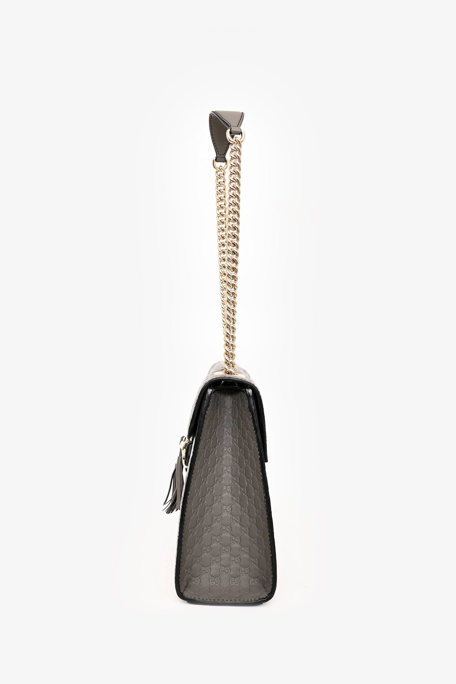 Gucci Grey Guccisima Medium Emily Shoulder Bag