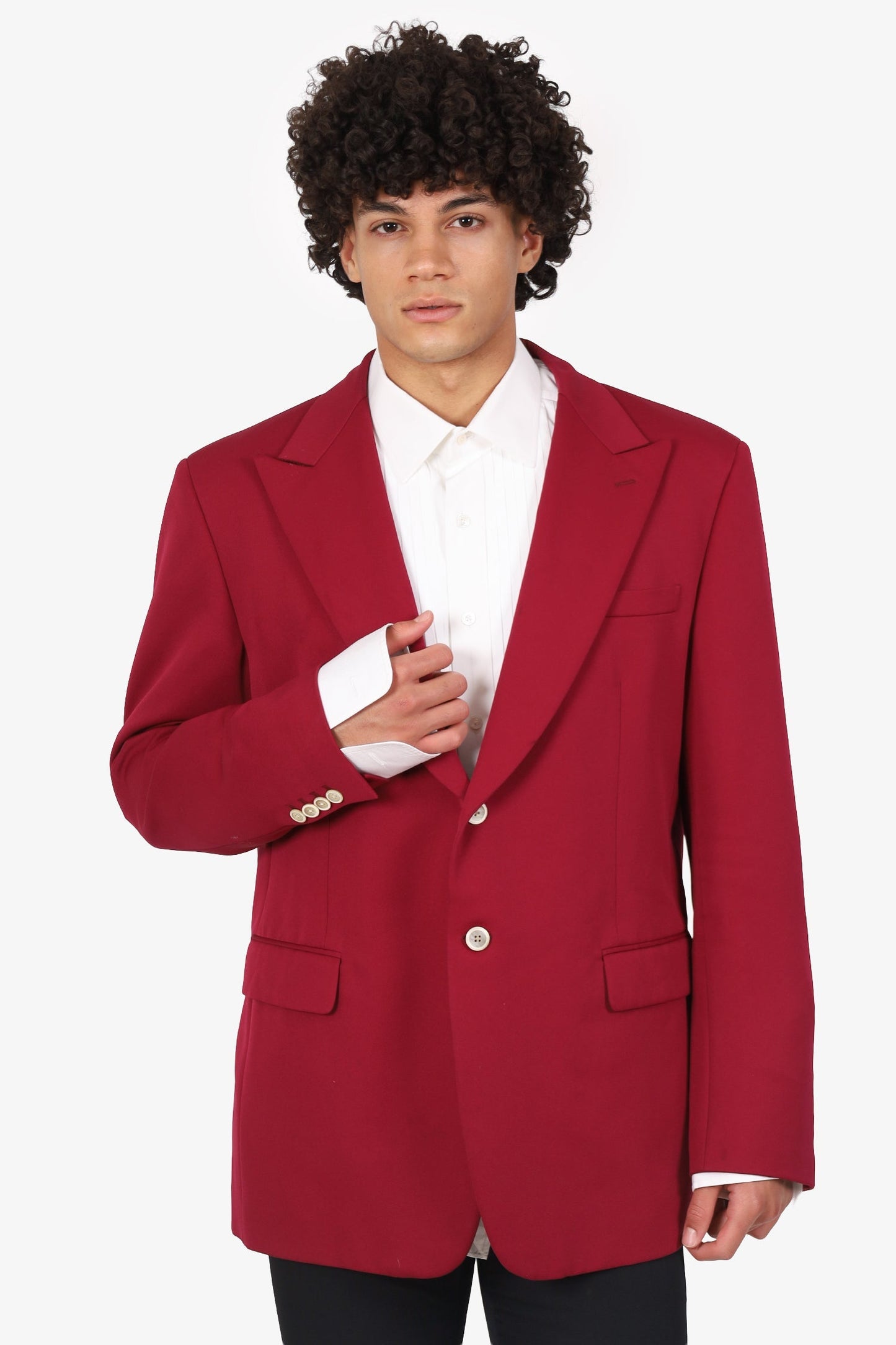 Prada Handbag Burgundy Blazer