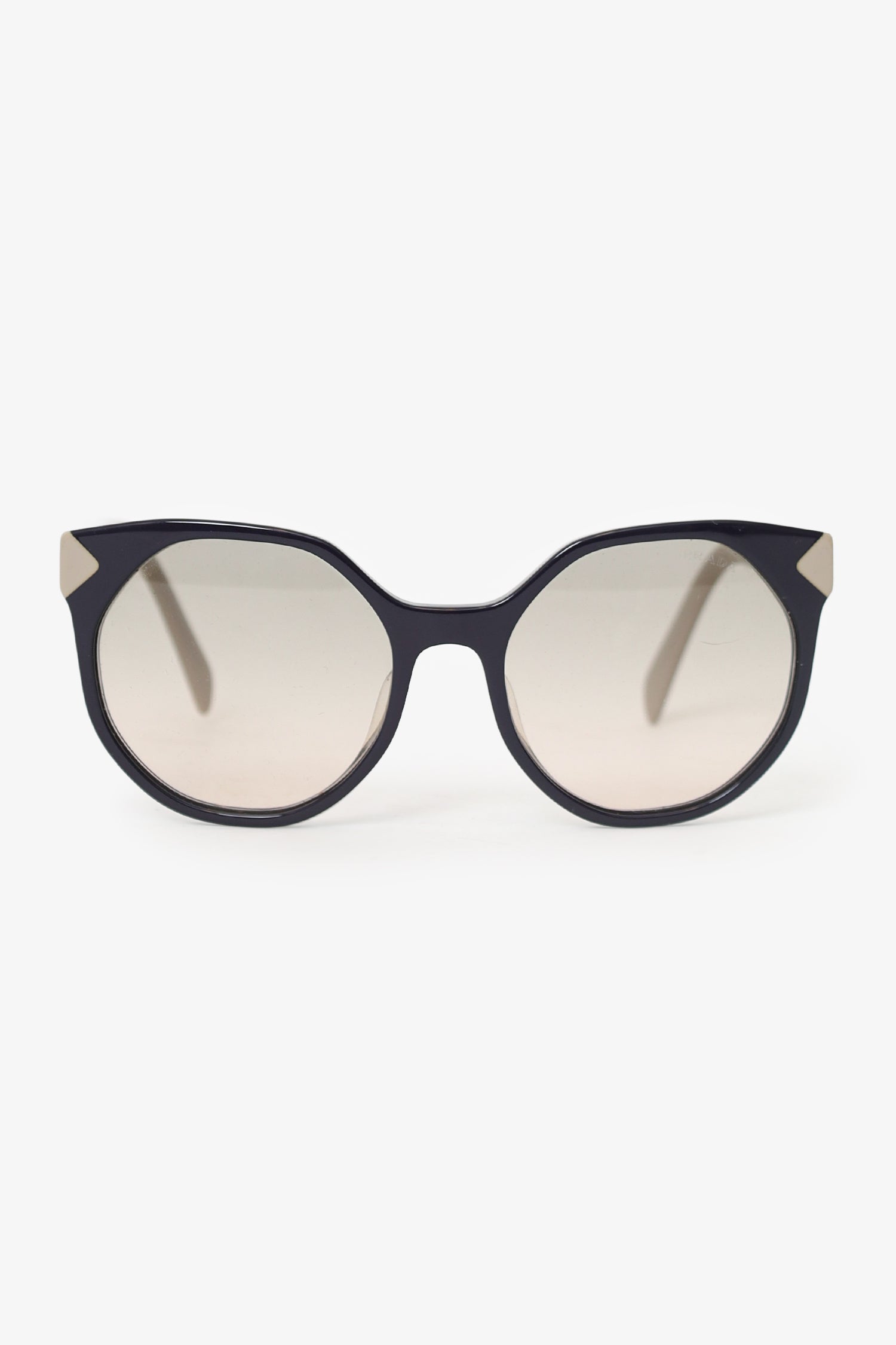 Prada Handbag Grey Oversized Sunglasses Gray Purple