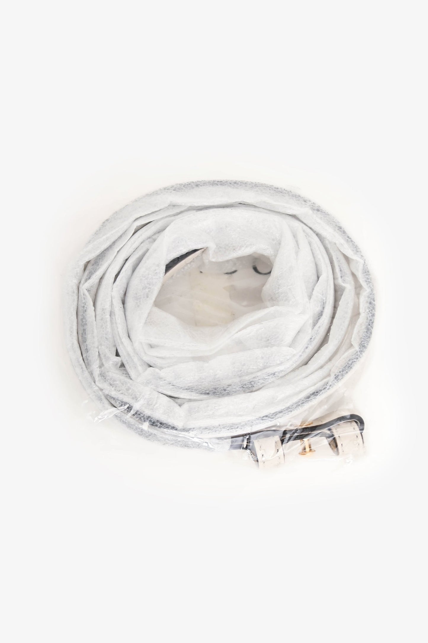 Gucci White Leather Mini Sylvie Top Handle