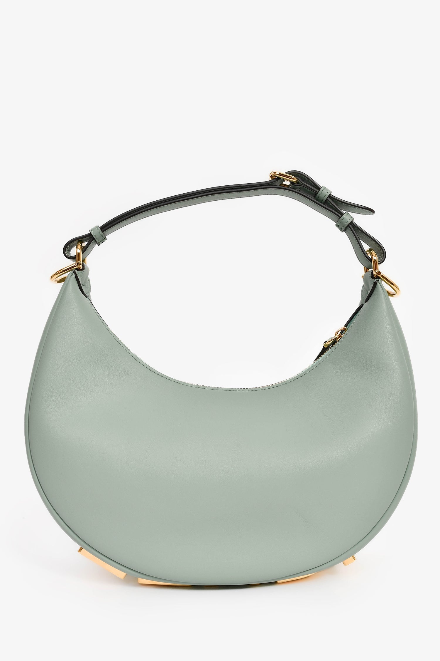 Fendi Shoulder Bag 'graphy' Leather Blue