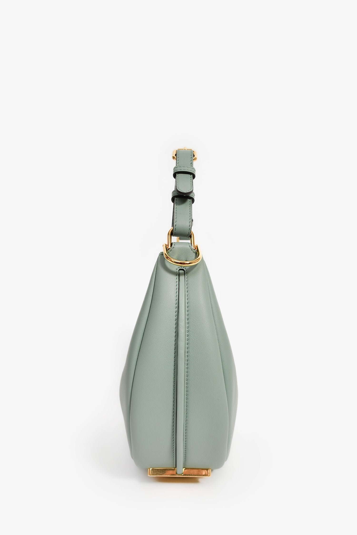 Fendi graphy Shoulder Bag Leather Blue