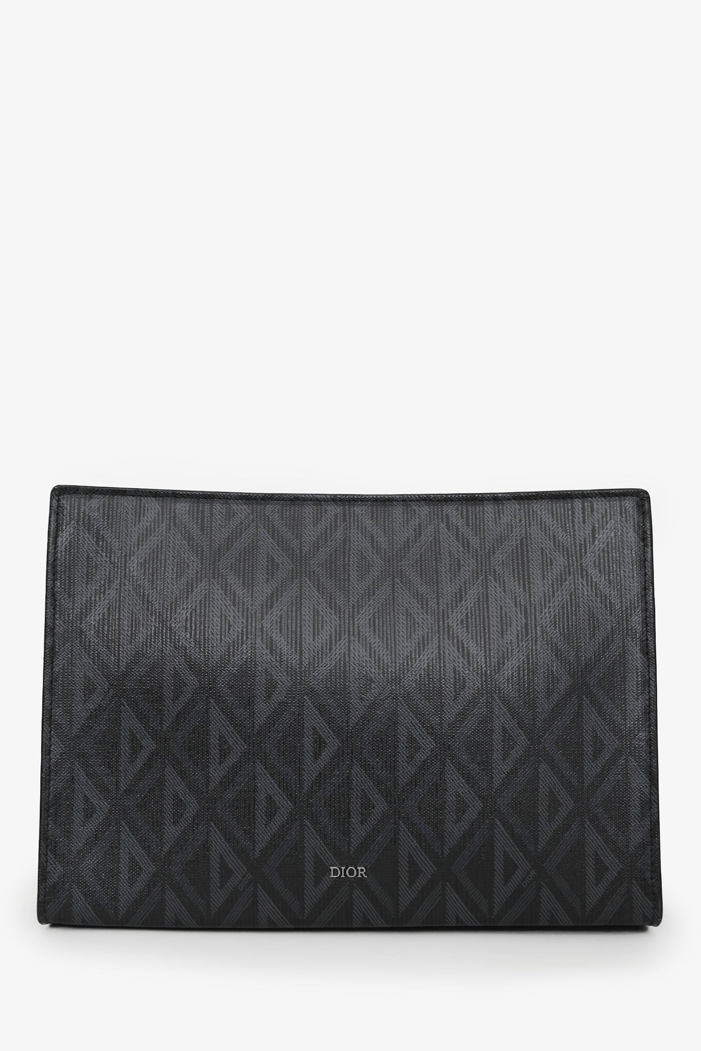 Dior Handbag Homme A5 Coated Triangle Pouch Canvas Black