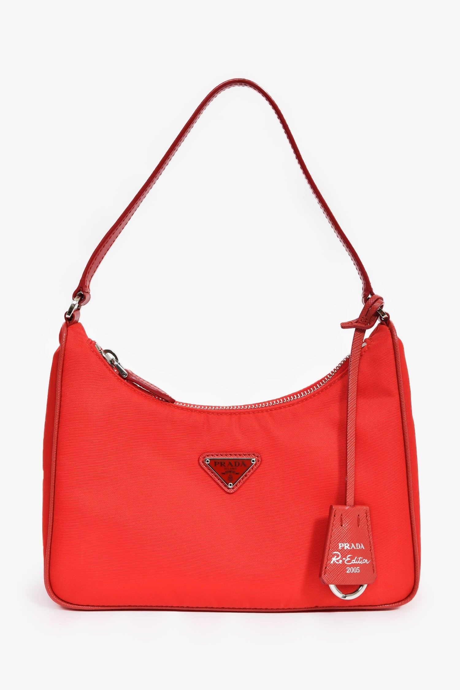 Prada Shoulder Bag Limited Edition Re Nylon Red