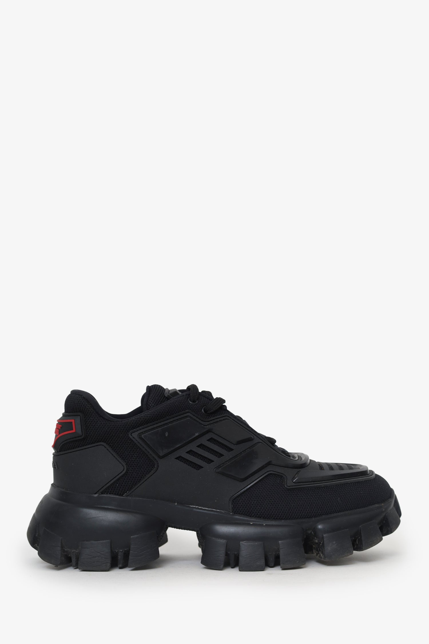 Prada Handbag Cloudburst Thunder Sneaker Black Shoes