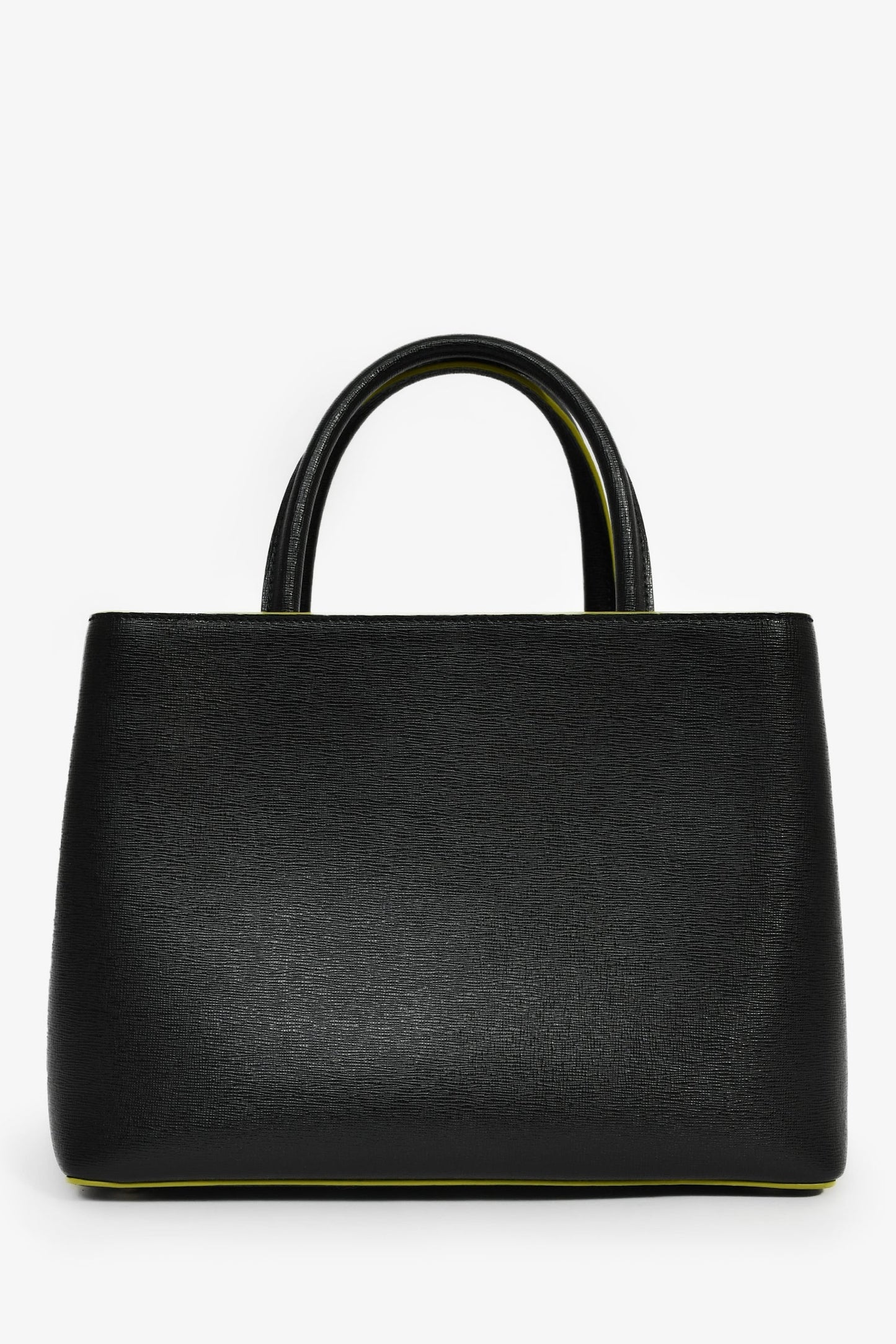Fendi Multi Shearling Petite 2Jours Tote Black Tote Bag