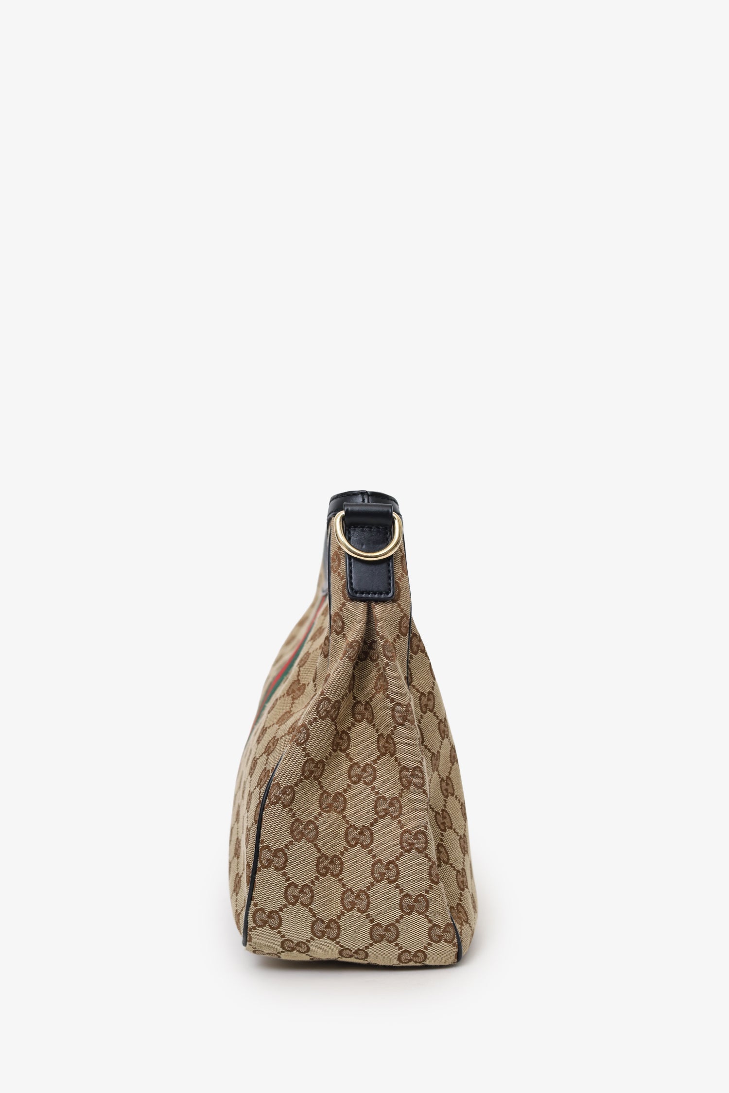 Gucci Canvas Web Sherry Shoulder Bag