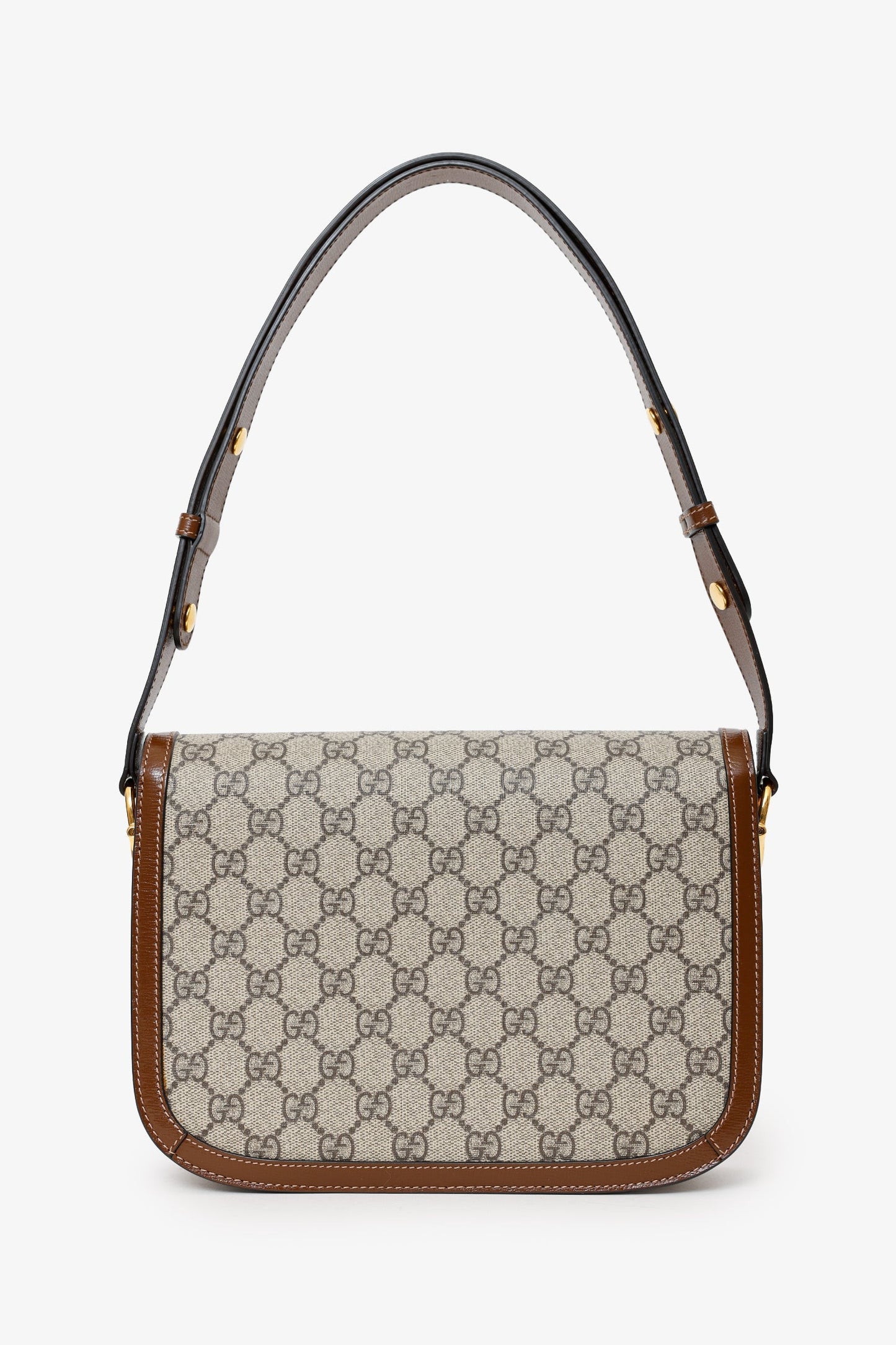 Gucci GG Supreme Horsebit 1955 Medium Shoulder Bag