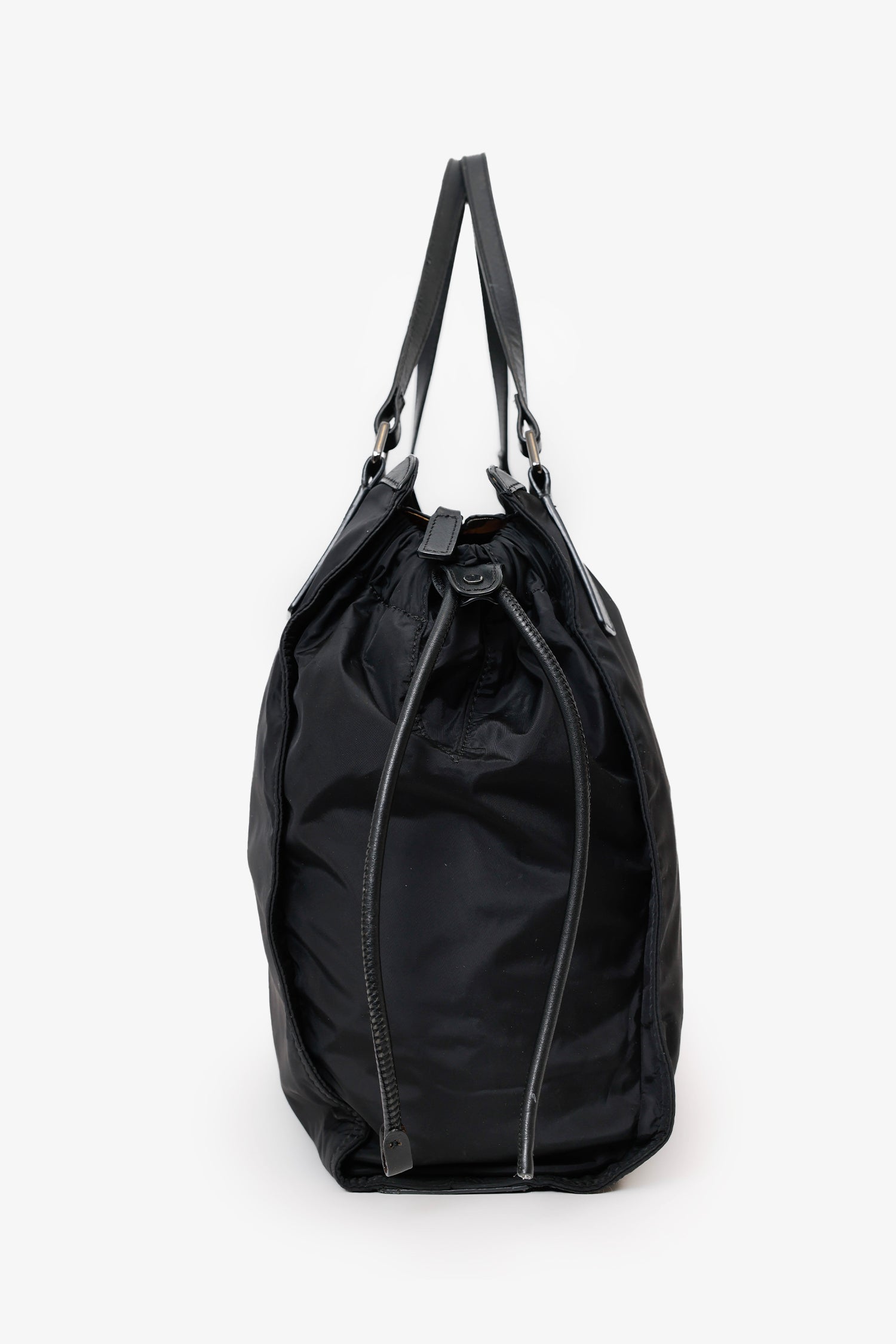 Burberry Tote Bag Nylon Black