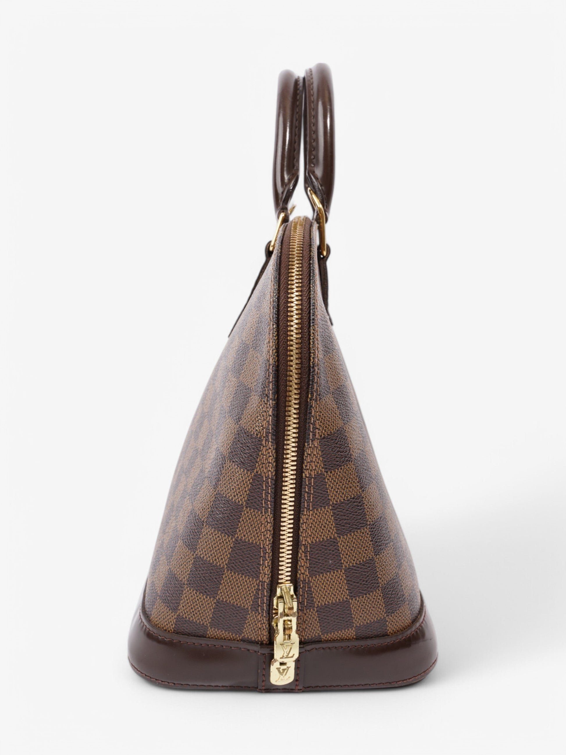 Louis Vuitton Alma Ebene Coated PM Damier Canvas Coated Canvas Apparel Pm 9