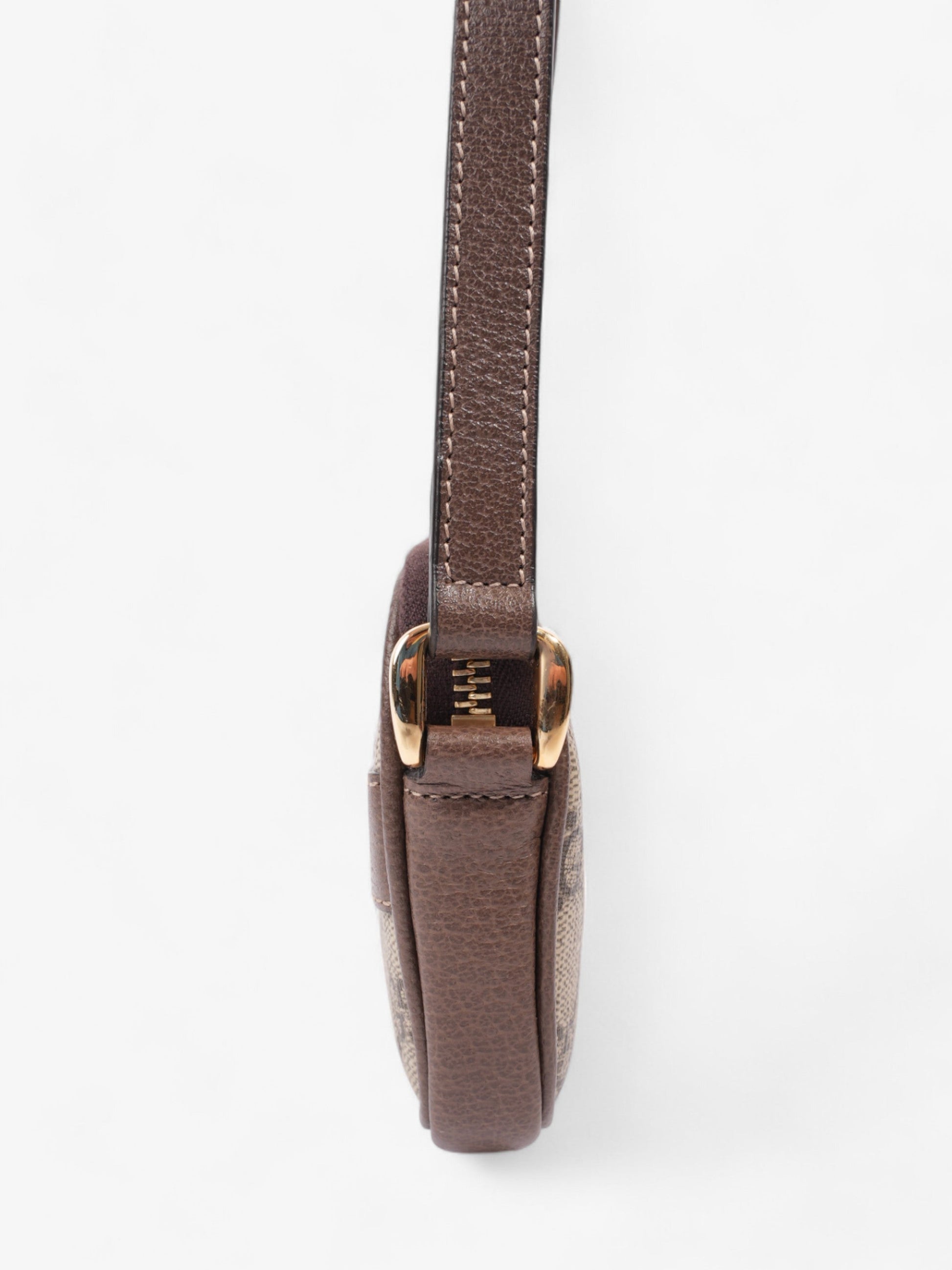 Gucci Ophidia Web Supreme Mini Crossbody Bag Canvas Red