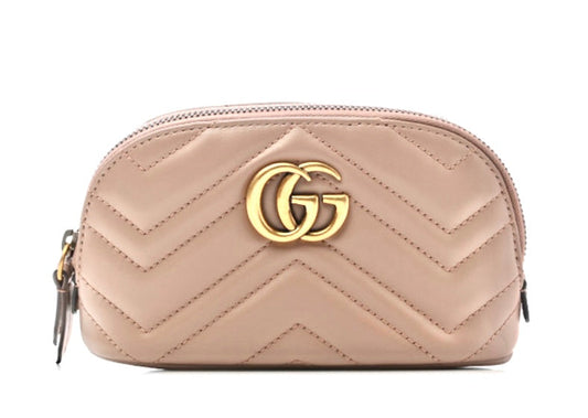 Gucci GG MARMONT COSMETIC Matelasse Travel Bag