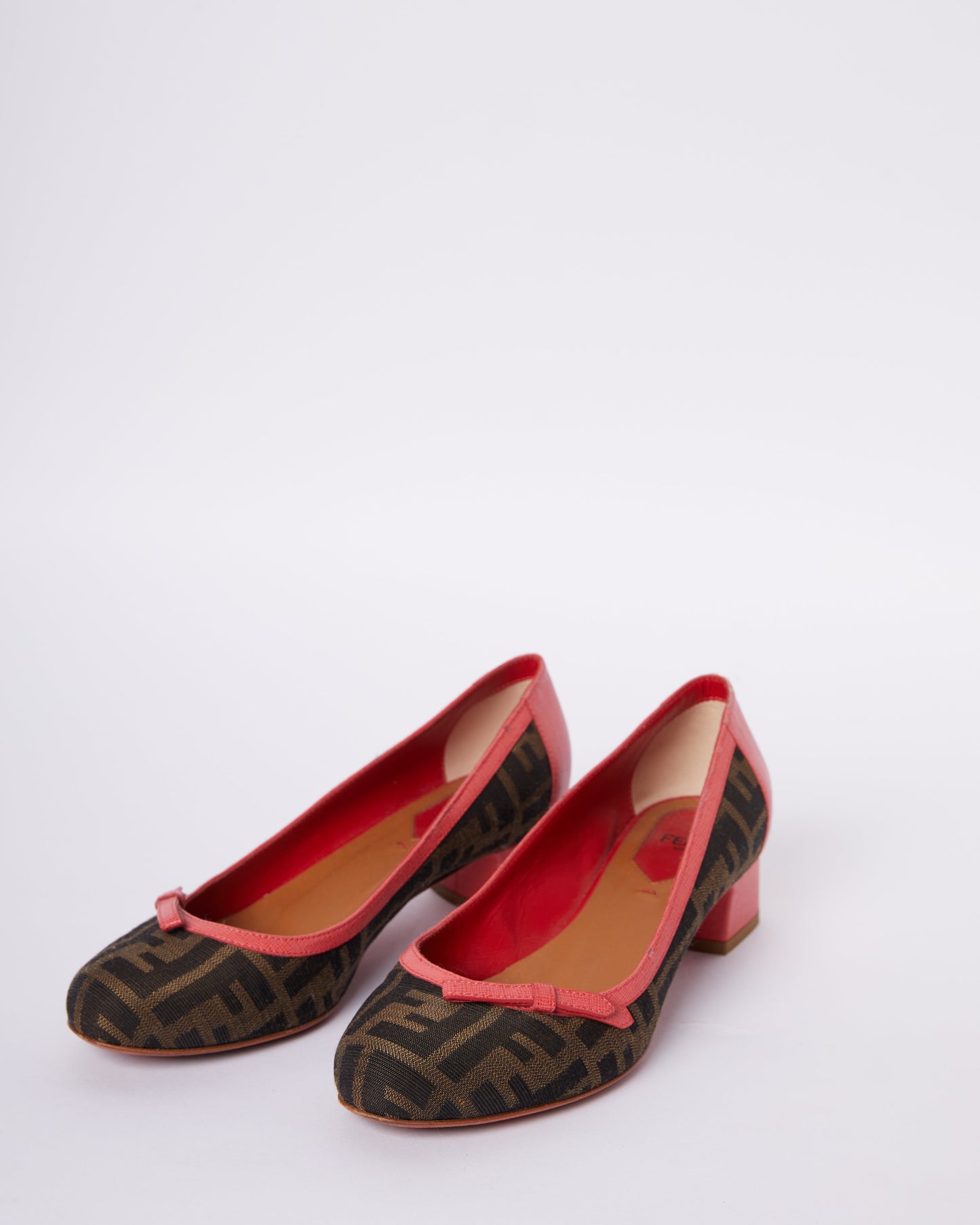 Fendi Shoe Zucca Ballet Pumps Shoes
