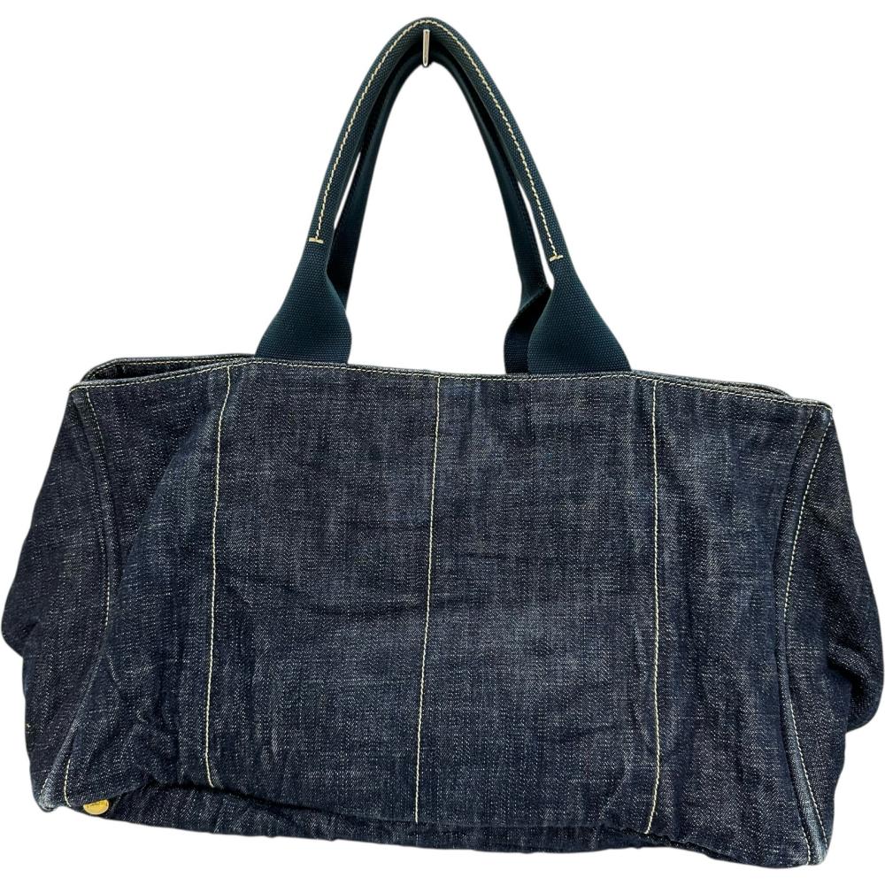 Prada Canapa Handbag Canvas Travel Bag