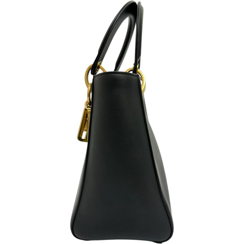 Dior Christian Lady Resort Collection 2Way Bag Leather Travel Bag