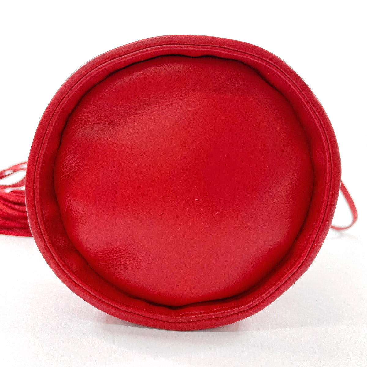 Chanel lambskin Matrasse Fringe COCO Mark Red Jewelry