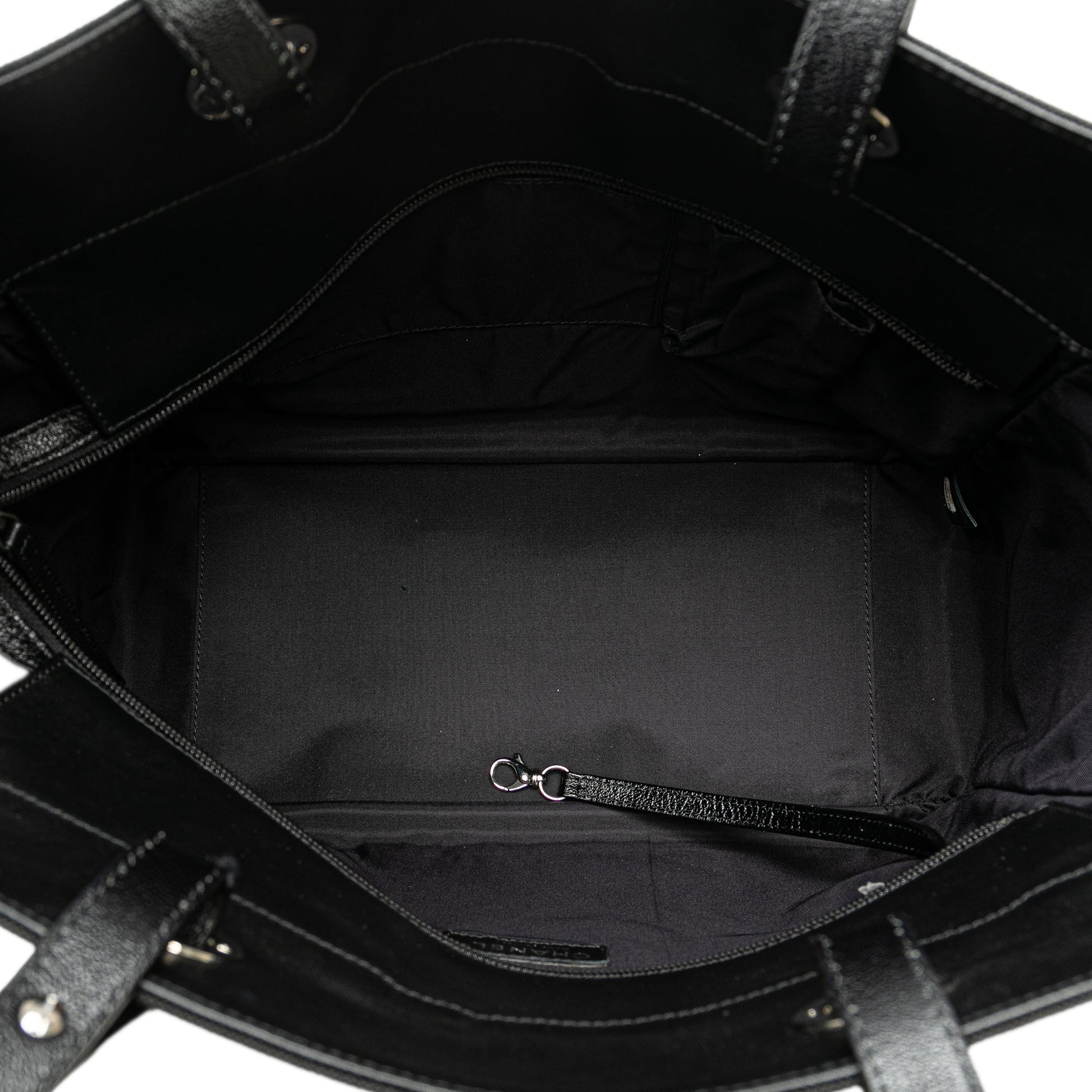 Black Chanel Large Paris Biarritz Tote