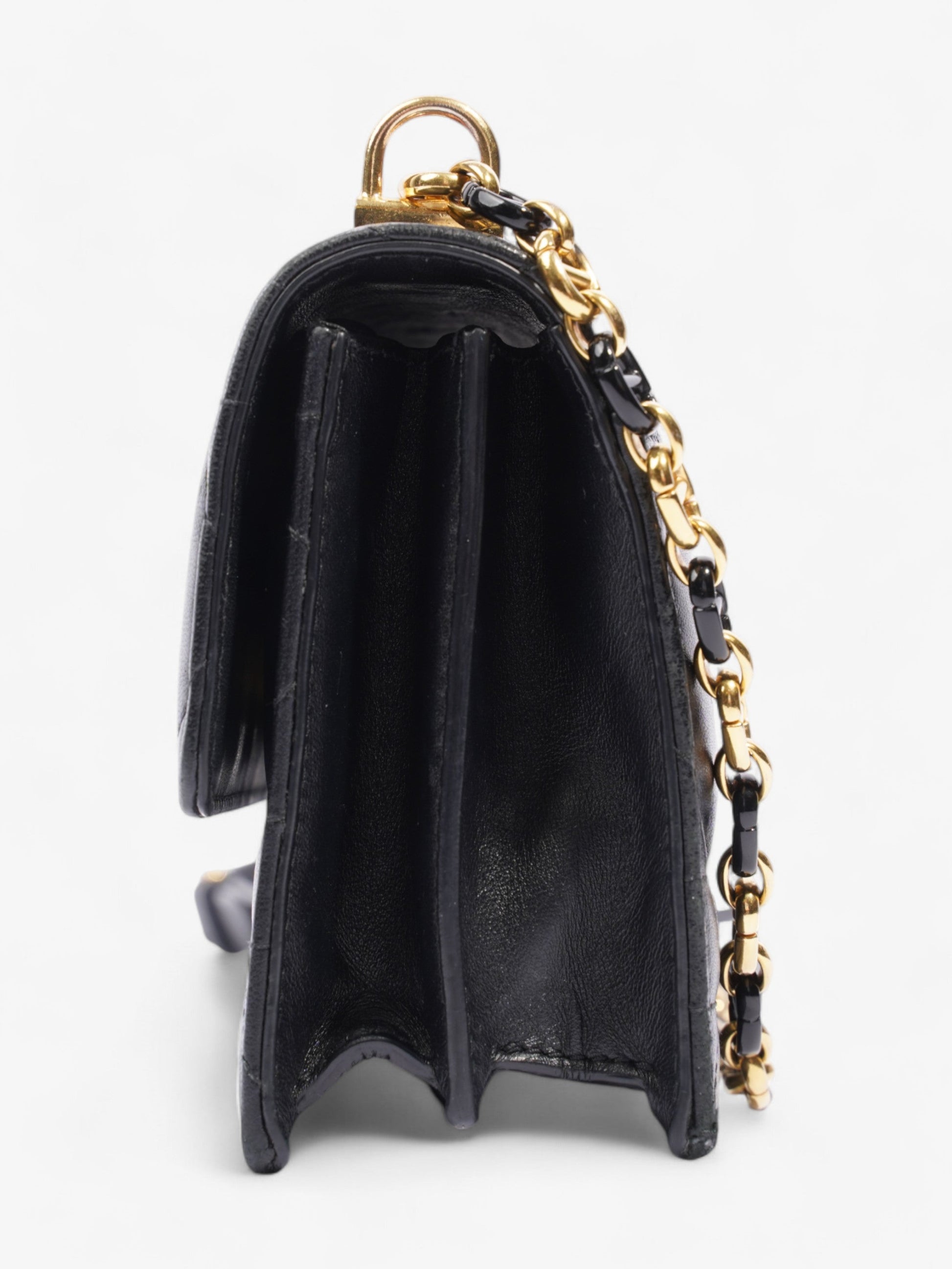Dior Christian Miss Caro Bag Leather Lambskin Black Shoulder Bag