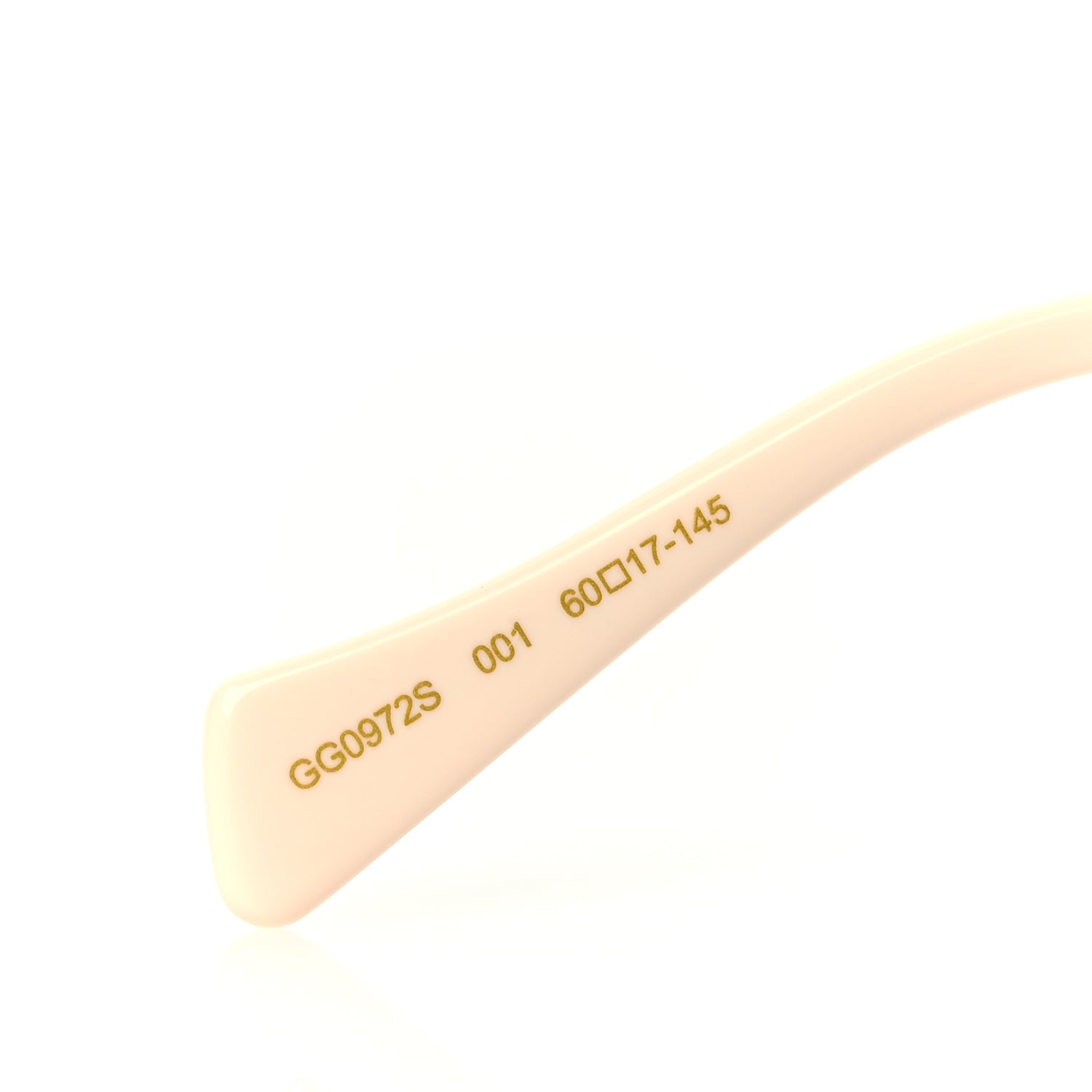 Gucci Metal Frame Sunglasses GG0972S Gold