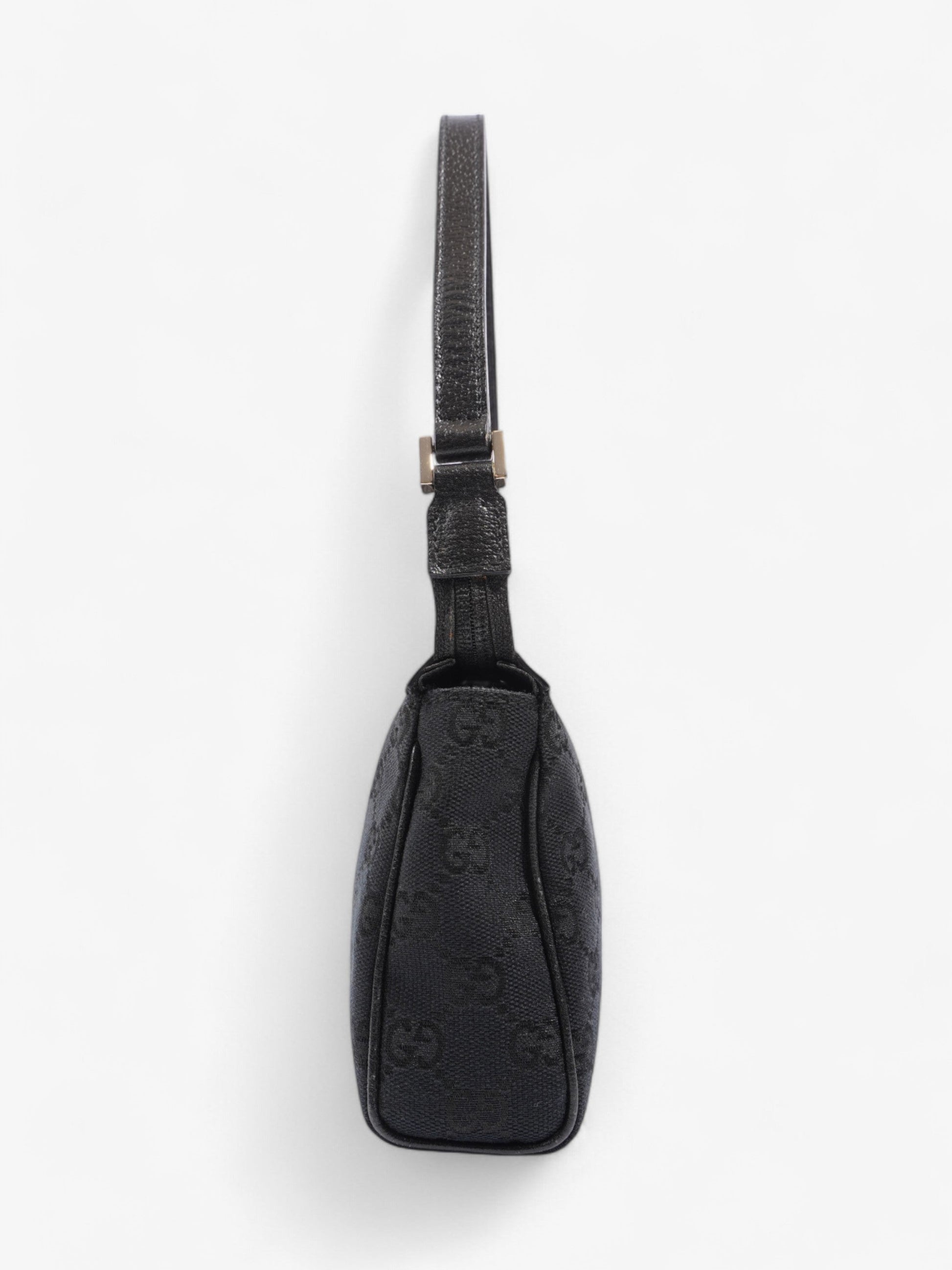 Gucci Abbey Shoulder Bag Canvas Black
