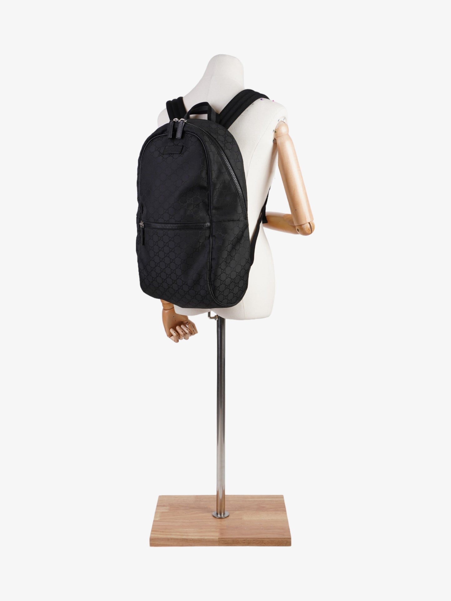 Gucci Double Zip Backpack Supreme Nylon