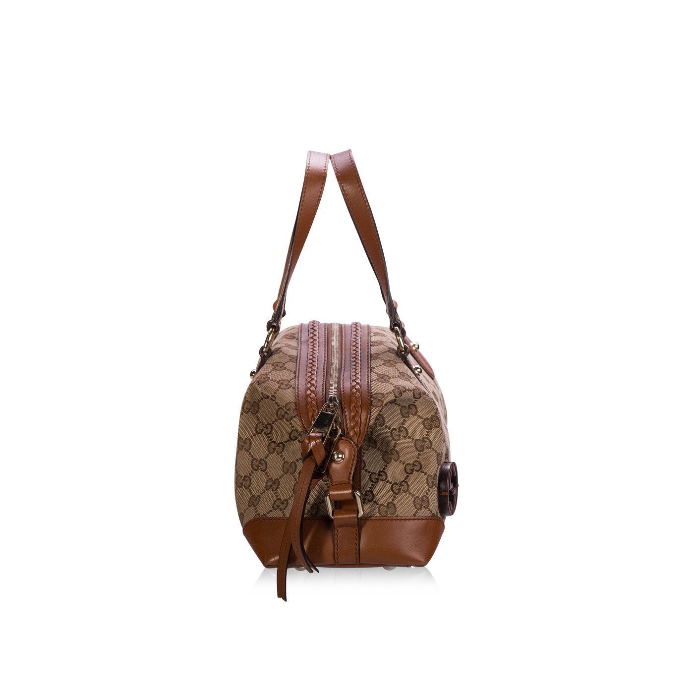 Gucci Shoulder Bag Canvas Monogram Tote