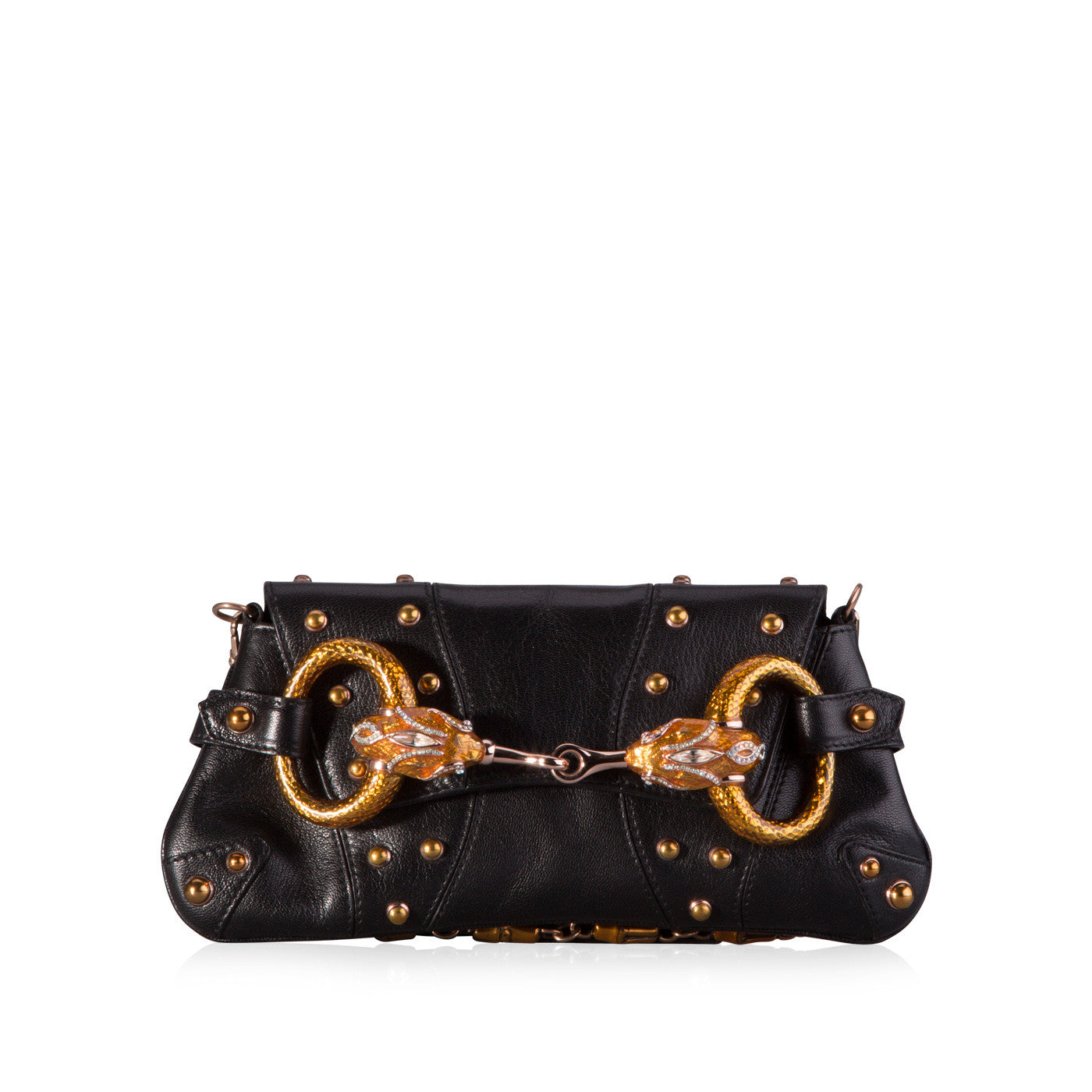 Gucci Snake Detail Bag Clutch Bag