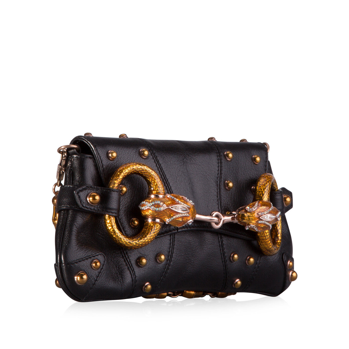Gucci Snake Detail Bag Clutch Bag