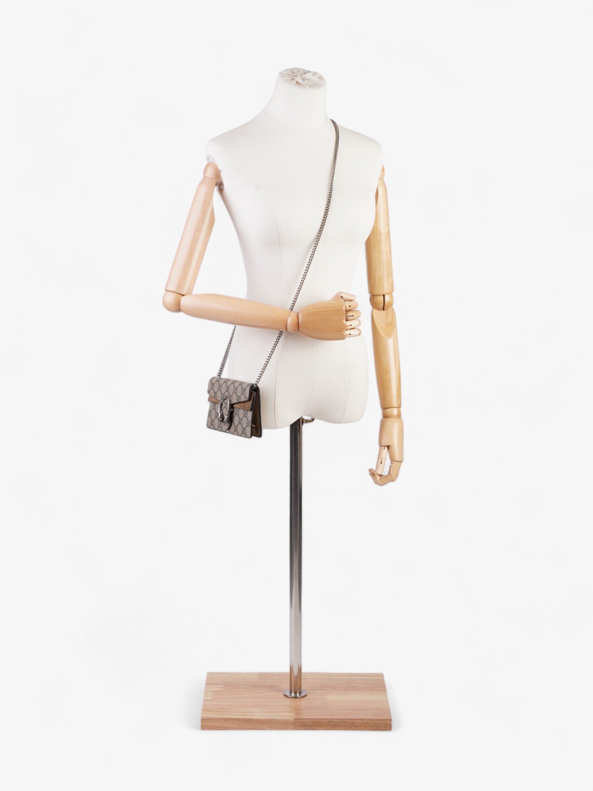 Gucci Dionysus Supreme Coated Super Crossbody Bag Canvas Mini