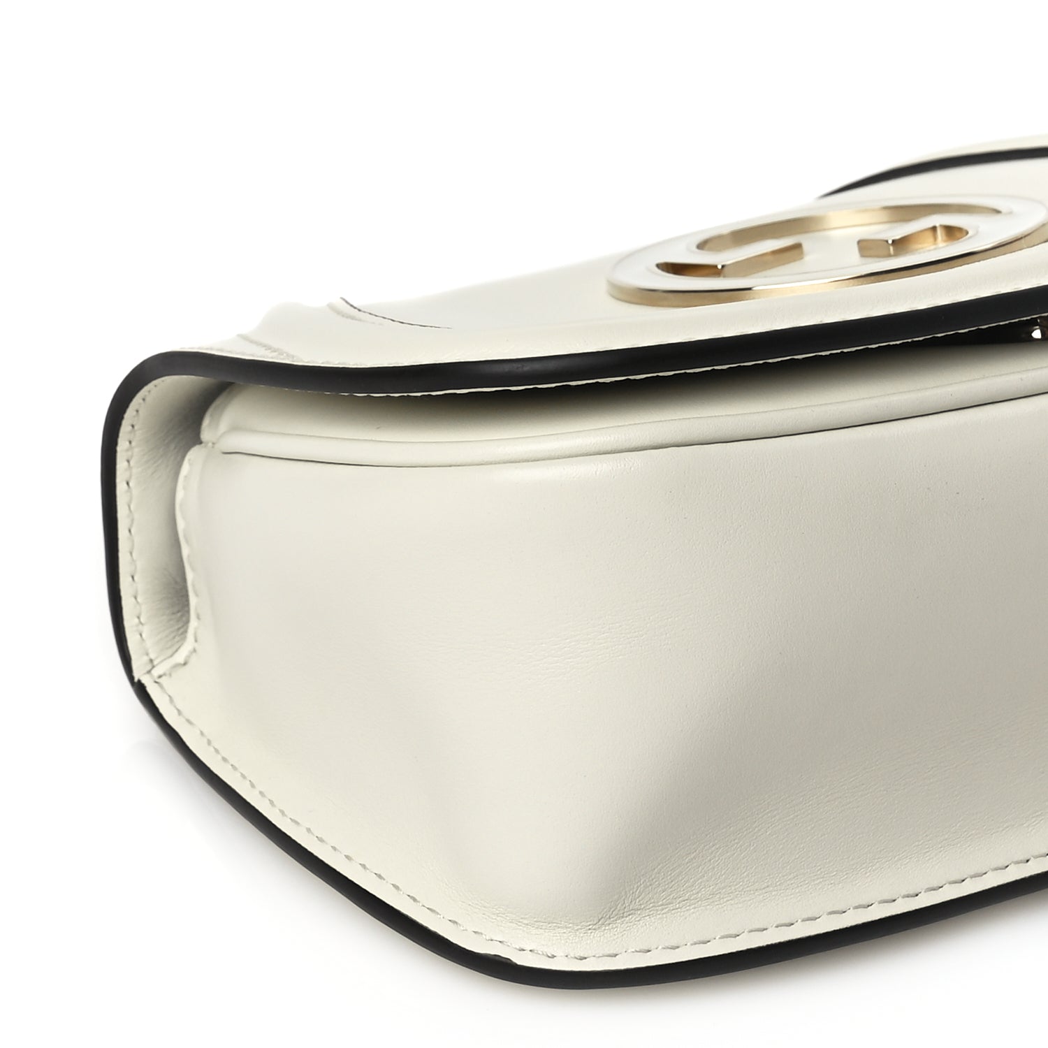 Gucci Calfskin Blondie Small Shoulder Bag Mystic White