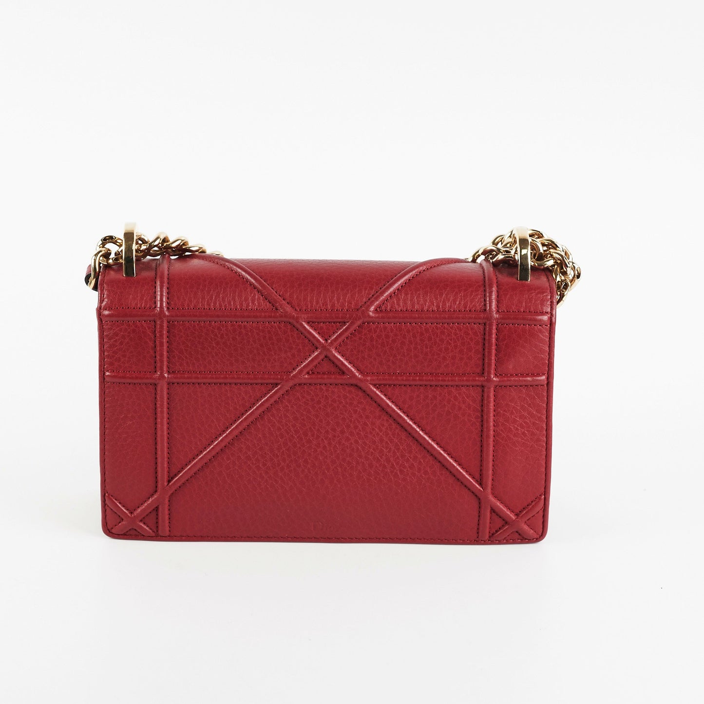 Dior Christian ama Burgundy Crossbody Bag Small