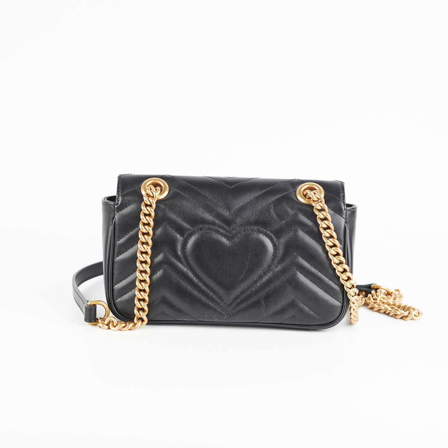 Gucci Marmont Crossbody Bag Black Mini