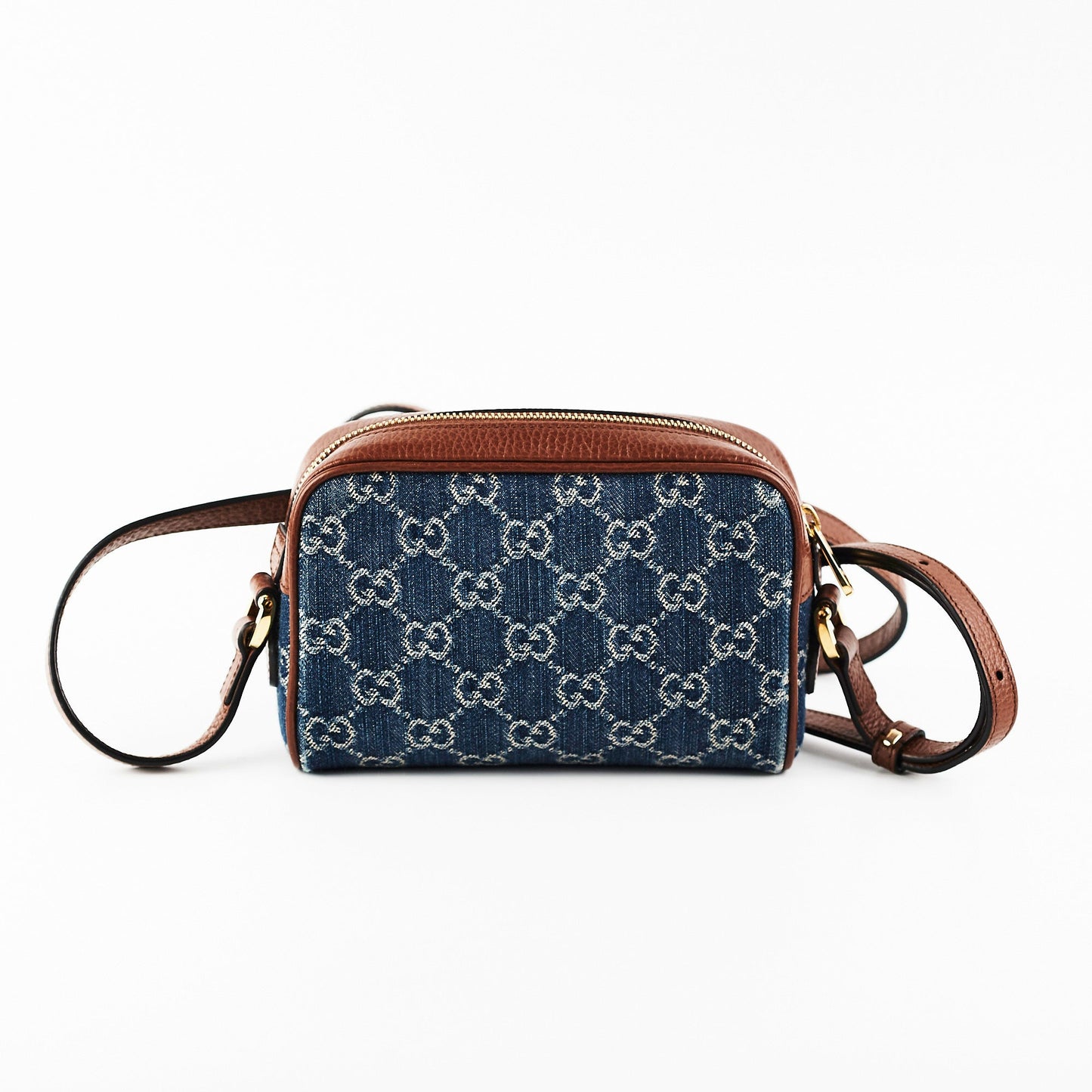 Gucci Ophidia Crossbody Bag Denim Small