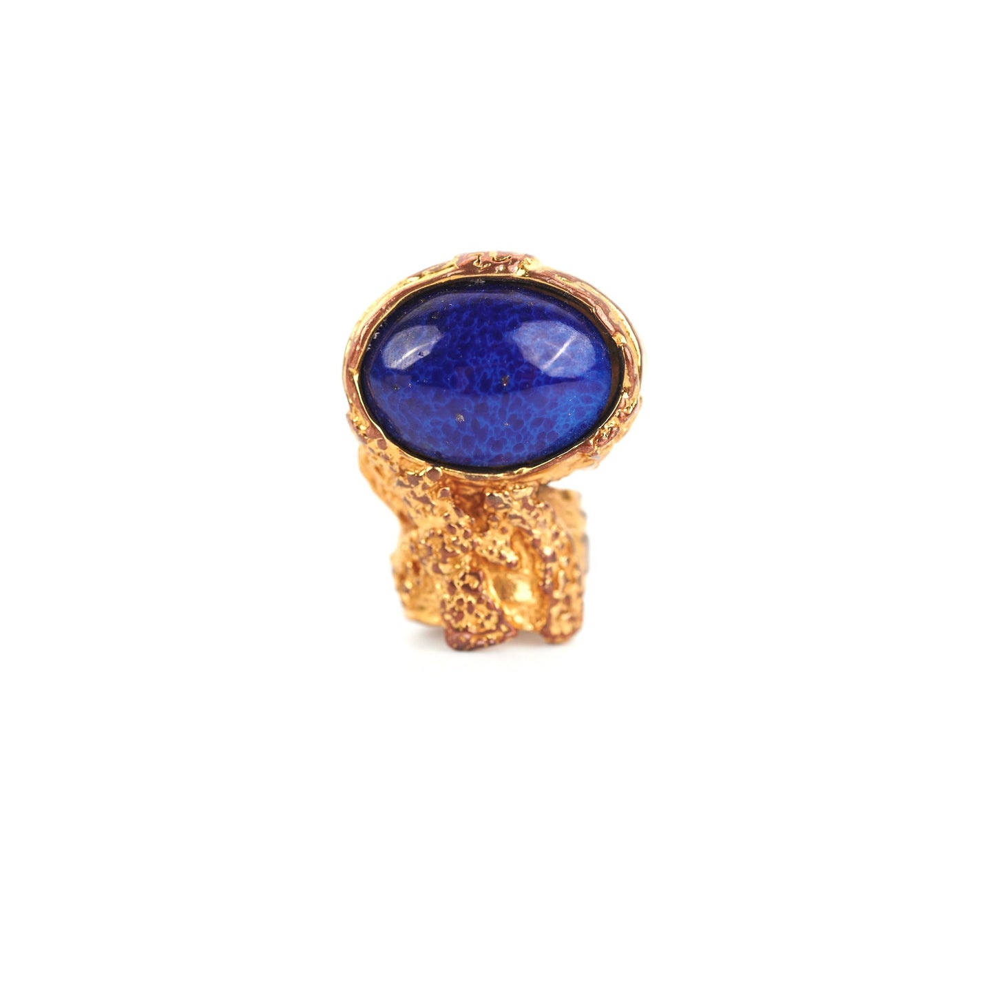 YSL Saint Laurent Arty Ring Blue Jewelry