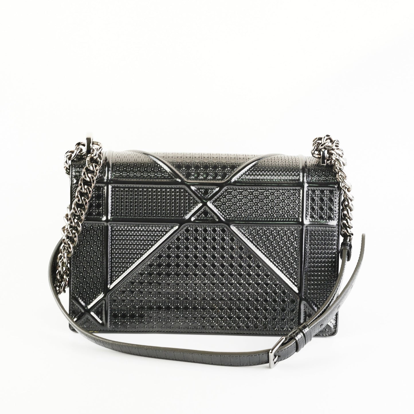 Dior ama Grey Crossbody Bag Gray Medium Medium Diorama Grey