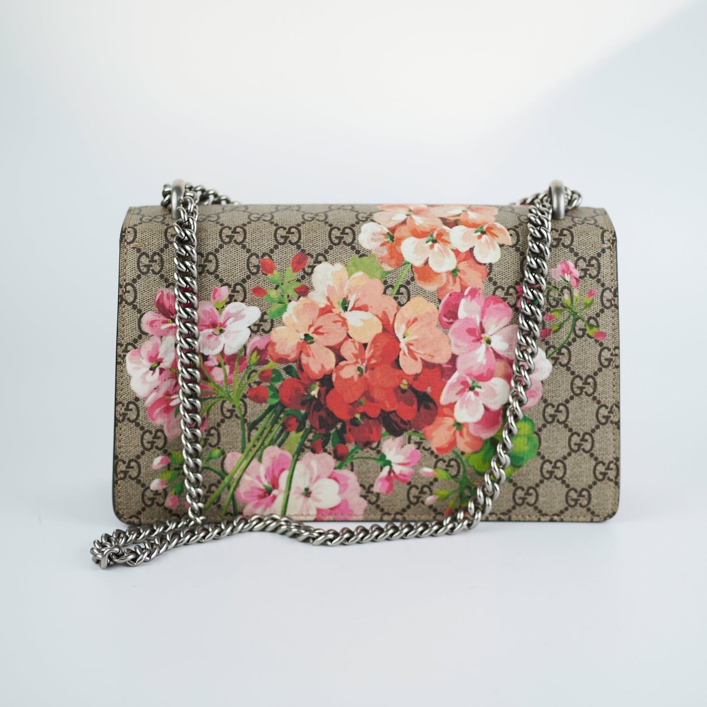 Gucci Dionysus Bloom Shoulder Bag Pink Small
