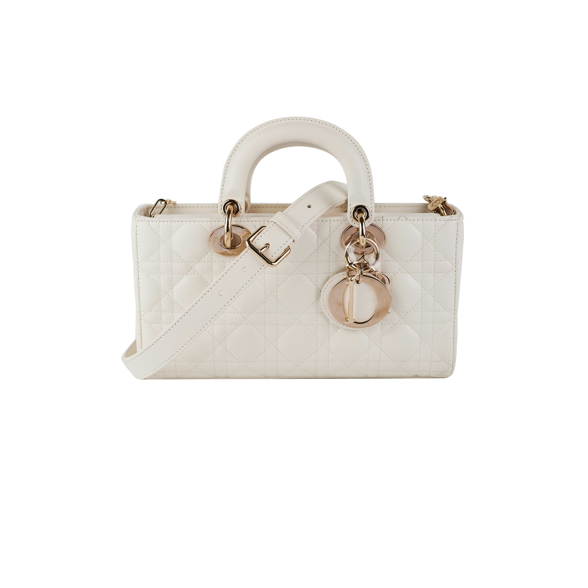 Dior Item Joy Handbag White Medium Travel Bag