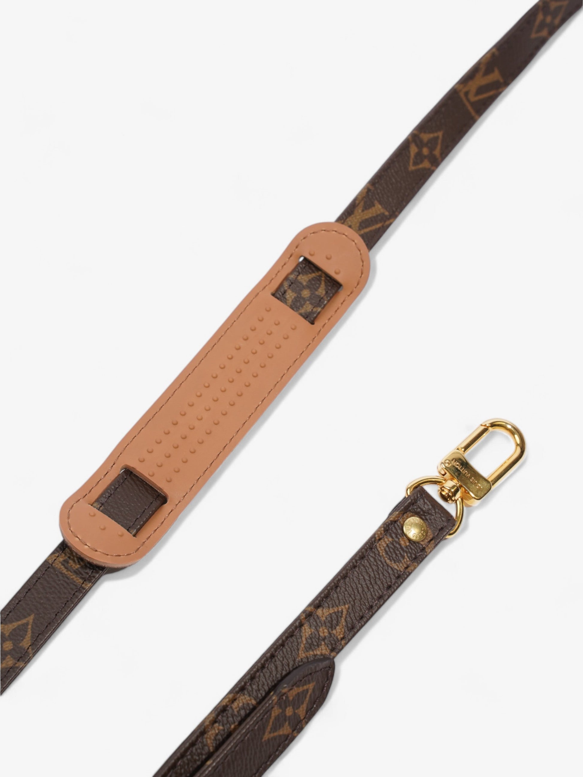 Louis Vuitton Bandoulière Coated Monogram Canvas Coated Canvas Gold Apparel
