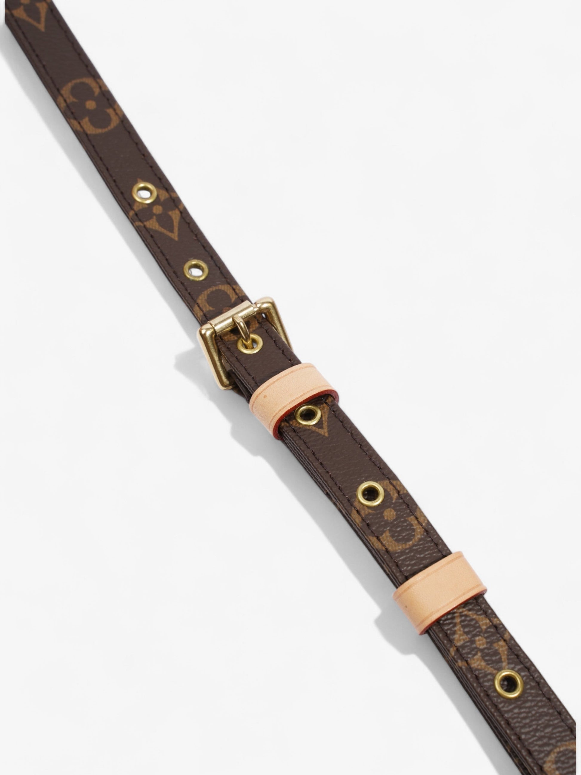 Louis Vuitton Bandoulière Coated Monogram Canvas Coated Canvas Gold Apparel