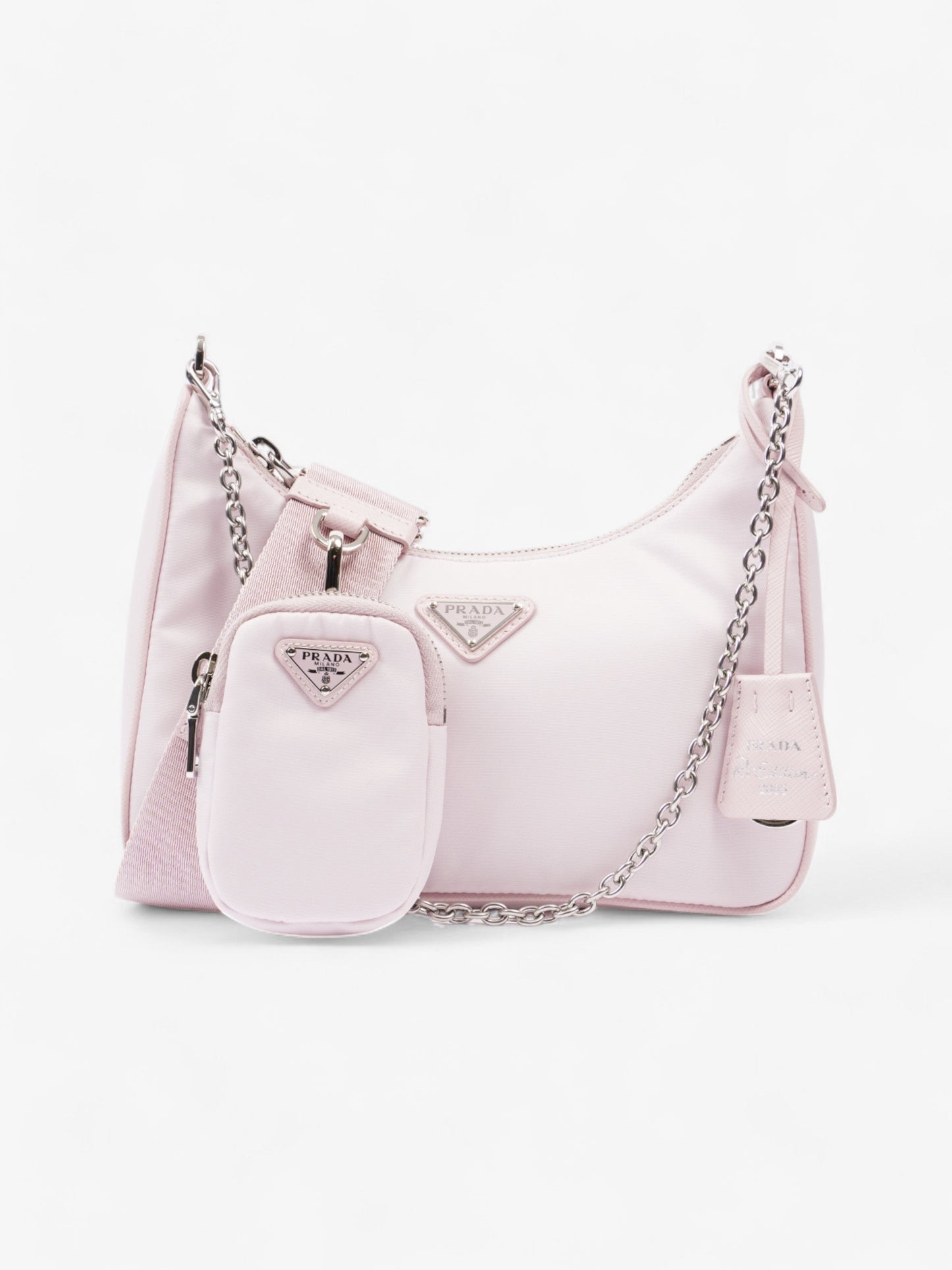 Prada Re Edition Light Re Crossbody Bag Nylon Pink