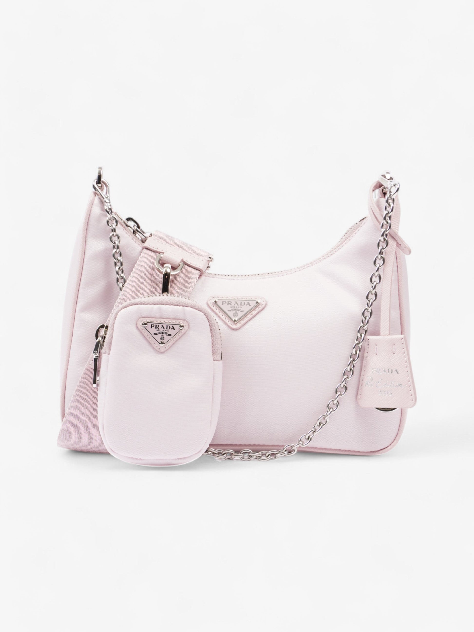 Prada Re Edition Light Re Crossbody Bag Nylon Pink