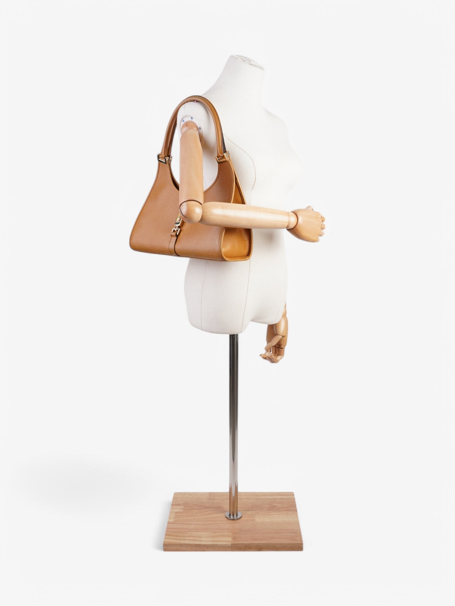 Gucci Jackie Dark Yellow Shoulder Bag Leather