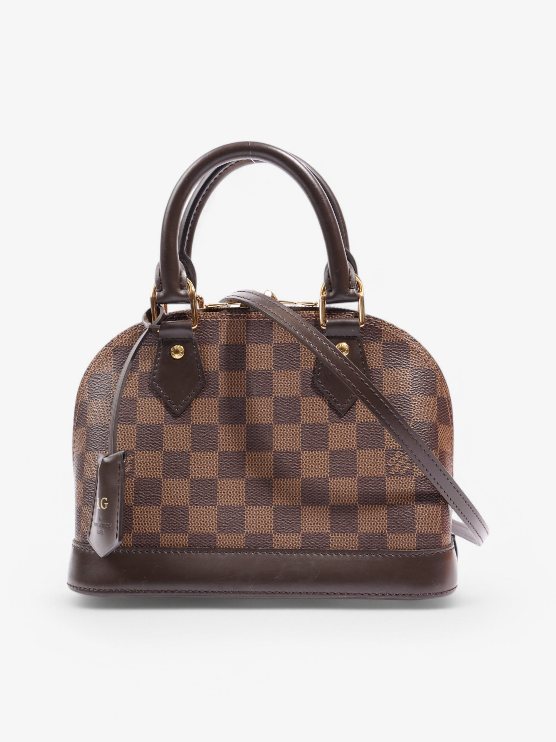 Louis Vuitton Alma Ebene Coated BB Damier Canvas Coated Canvas Apparel Bb 16