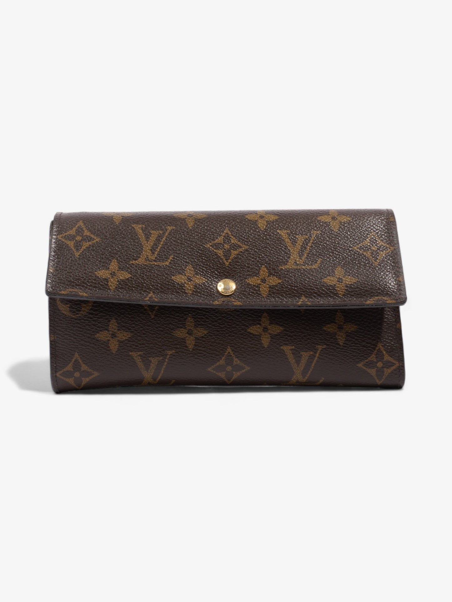 Louis Vuitton Sarah Coated Monogram Canvas Coated Canvas Wallet Case 16